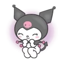 Sticker from Kuromi