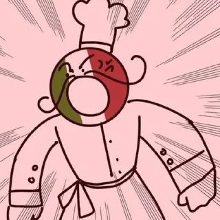 🏳 emoji Countryhumans• Telegram sticker 18 of 50
