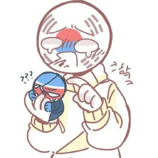 🌏 emoji Countryhumans• Telegram sticker 7 of 50