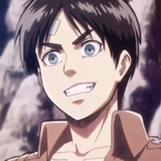 🕸 emoji G1AN Pack Eren Yeager Telegram sticker 15 of 75