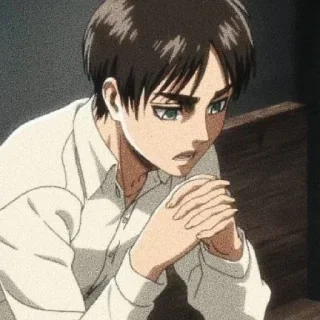🧐 emoji G1AN Pack Eren Yeager Telegram sticker 13 of 75