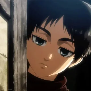 😒 emoji G1AN Pack Eren Yeager Telegram sticker 12 of 75