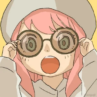 😲 emoji Anya Forger || @GreySunders Telegram sticker 11 of 55