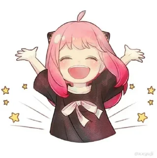 🌟 emoji Anya Forger || @GreySunders Telegram sticker 17 of 55
