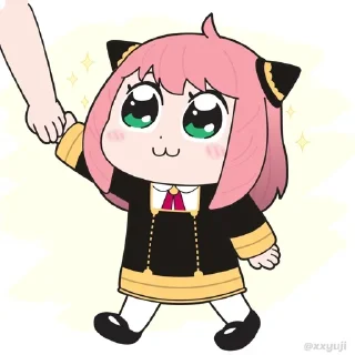 ✨ emoji Anya Forger || @GreySunders Telegram sticker 19 of 55