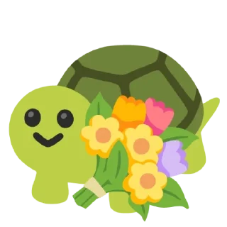 Sticker from 🐢