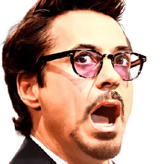 Sticker from Robert Downey Jr.