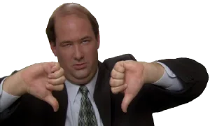 👎 emoji The Office Telegram sticker 22 of 22