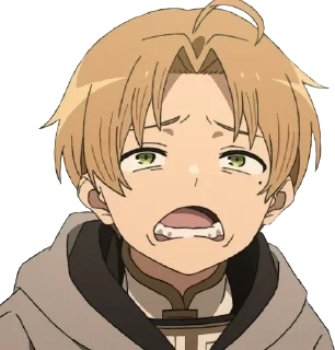 😩 emoji Mushoku Tensei Lite Telegram sticker 17 of 23