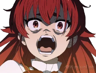 😱 emoji Mushoku Tensei Lite Telegram sticker 15 of 23