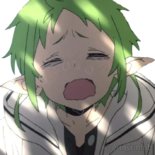 😭 emoji Mushoku Tensei Lite Telegram sticker 16 of 23