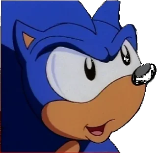 🦔 emoji Sonic SatAM Telegram sticker 2 of 90