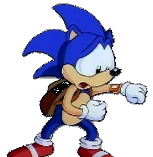 ⌚️ emoji Sonic SatAM Telegram sticker 9 of 90