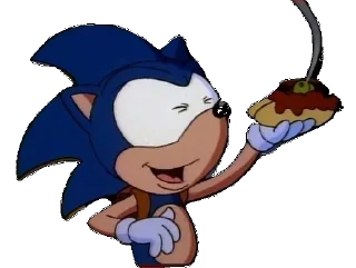 🌭 emoji Sonic SatAM Telegram sticker 8 of 90