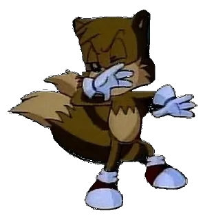 😵 emoji Sonic SatAM Telegram sticker 23 of 90