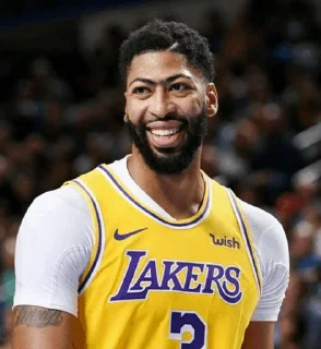 😁 emoji 🦁 Anthony davis 🦁 Telegram sticker 18 of 60