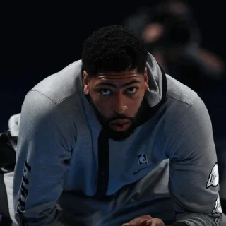😐 emoji 🦁 Anthony davis 🦁 Telegram sticker 10 of 60