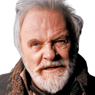 🤨 emoji Anthony Hopkins Telegram sticker 5 of 11
