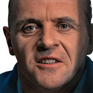 😬 emoji Anthony Hopkins Telegram sticker 6 of 11
