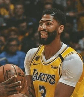 😂 emoji 🦁 Anthony davis 🦁 Telegram sticker 15 of 60