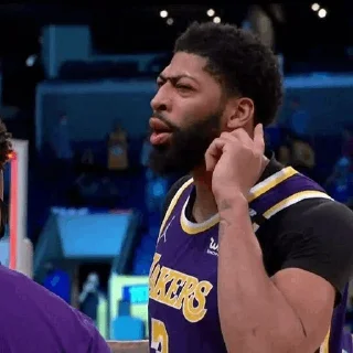 🤣 emoji 🦁 Anthony davis 🦁 Telegram sticker 20 of 60