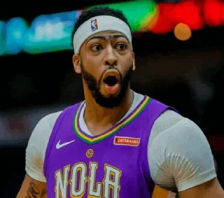 🤯 emoji 🦁 Anthony davis 🦁 Telegram sticker 6 of 60