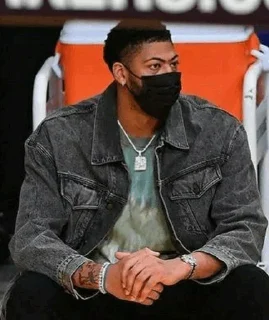 😐 emoji 🦁 Anthony davis 🦁 Telegram sticker 14 of 60
