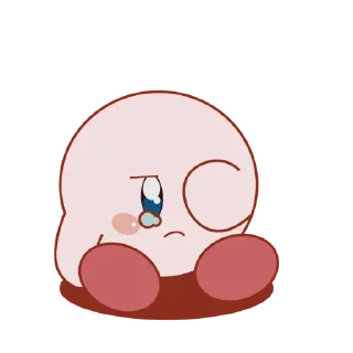 Sticker from Kirby