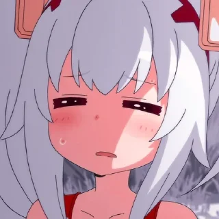 😓 emoji Azur Lane @animestickersii Telegram sticker 19 of 118