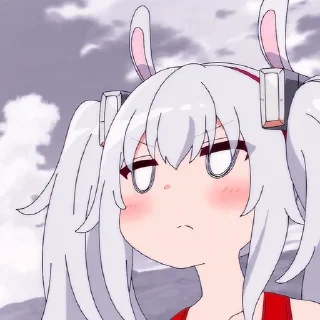 😐 emoji Azur Lane @animestickersii Telegram sticker 20 of 118