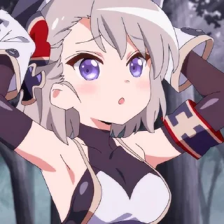 😯 emoji Azur Lane @animestickersii Telegram sticker 1 of 118