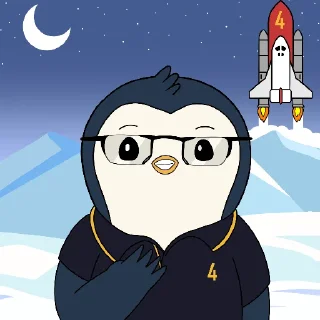 🐧 emoji $Four Telegram sticker 1 of 20