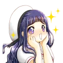 😝 emoji Cardcaptor Sakura Telegram sticker 5 of 40