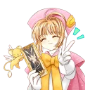 Sticker from Cardcaptor Sakura