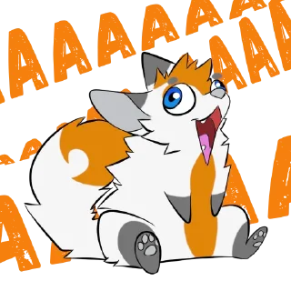 Sticker from Zaro the Fox