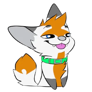 Sticker from Zaro the Fox