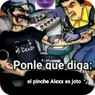 Sticker from me vale verga