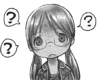 ❓ emoji Made In Abyss — @stckrRobot Telegram sticker 22 of 118