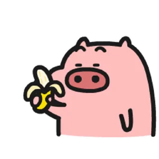 😊 emoji 乖巧的菜豬2 @kal_pc Telegram sticker 17 of 25