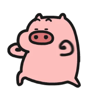 😊 emoji 乖巧的菜豬2 @kal_pc Telegram sticker 8 of 25