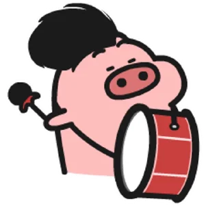 😊 emoji 乖巧的菜豬2 @kal_pc Telegram sticker 21 of 25
