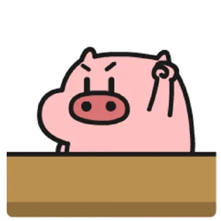 Sticker from 乖巧的菜豬