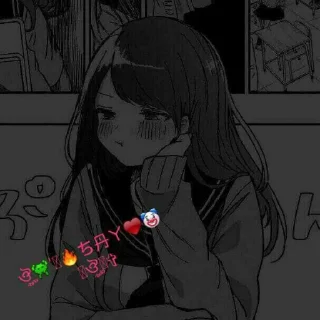 🖤 emoji ✿֟፝͜͡ʙᴀɴᴅɪᴅᴀ sᴀʏ֟፝͜͡٭❥ Telegram sticker 19 of 120