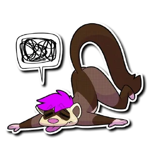 😵‍💫 emoji Astro Telegram sticker 21 of 29