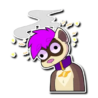 😵 emoji Astro Telegram sticker 17 of 29