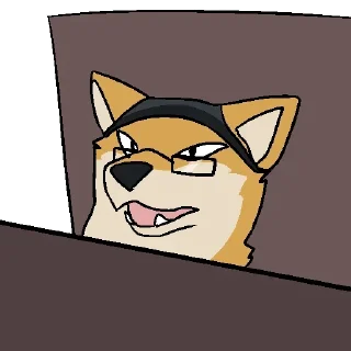 Sticker from Yellow doggos