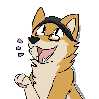 Sticker from Yellow doggos
