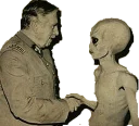 Sticker from extraterrestres