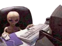 🖥 emoji extraterrestres Telegram sticker 8 of 29