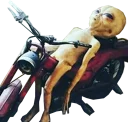 🏍 emoji extraterrestres Telegram sticker 15 of 29